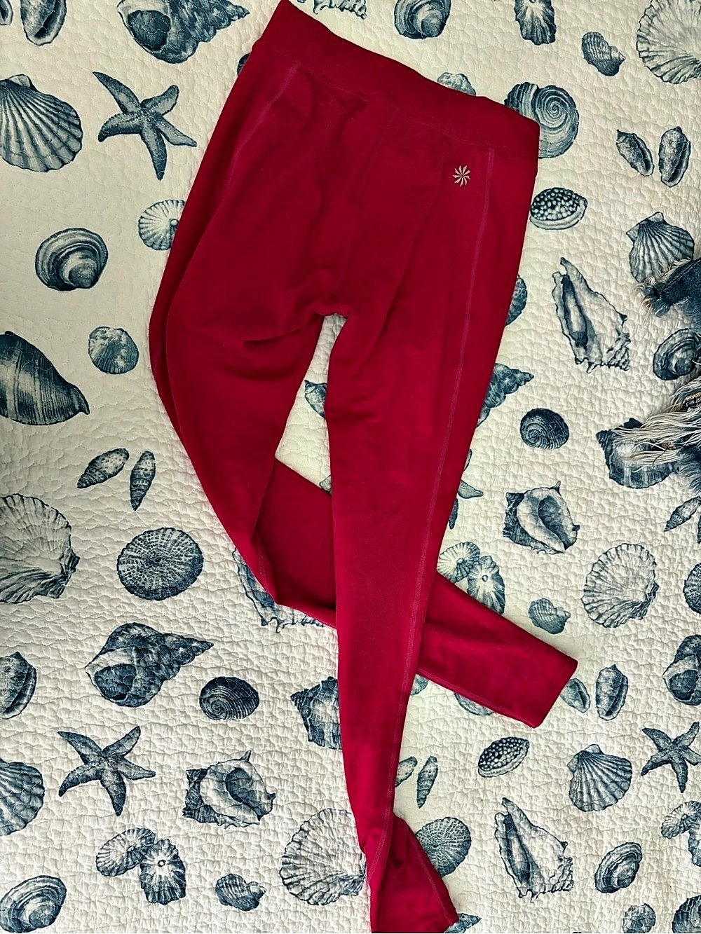Athleta Red Leggings Size XXS